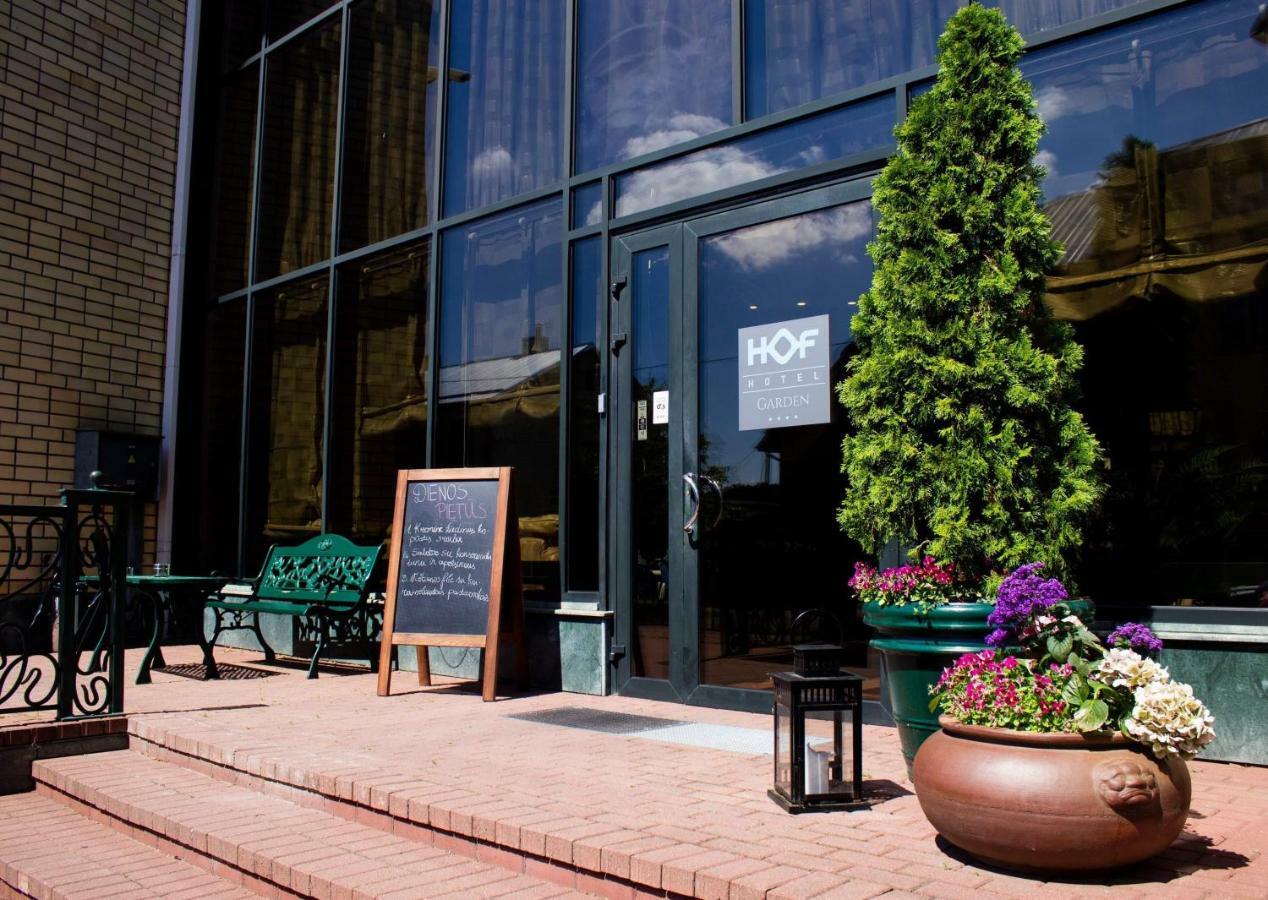 Hof Hotel Garden Kaunas Exterior foto